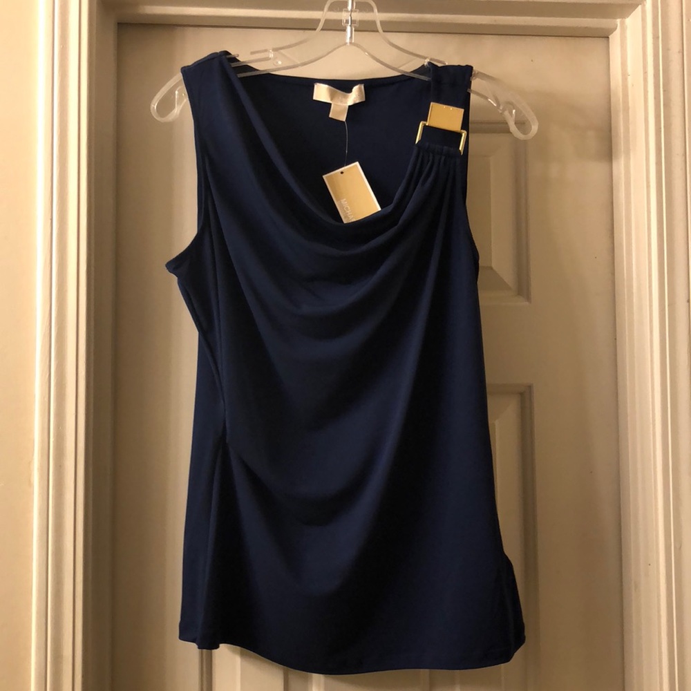 Sleeveless Embellished Blouse